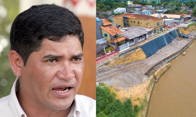 Muro de arrimo em Parintins vai custar mais de R$ 67 milhões aos Cofres Públicos