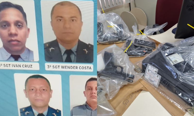 Saiba quem são os PMs presos por tráfico de drogas na Operação Audácia em Manaus