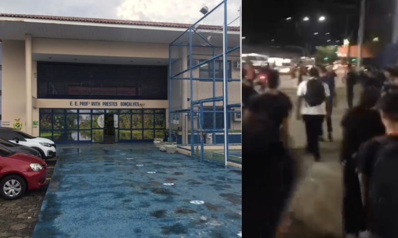 “Isso tem que parar e eles tem que ser punidos!”: pai denuncia filho sendo esp4ncado em frente de escola em Manaus; veja vídeo