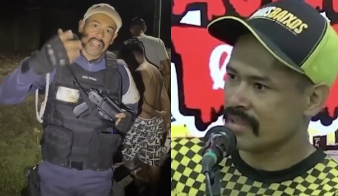 Policial blogueiro ‘CB Jhon Bigode’ é preso por tráfico durante operação em Manaus