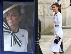 Kate Middleton faz primeira aparição oficial após diagnóstico de câncer; veja vídeo