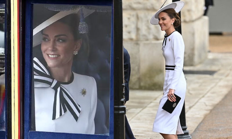 Kate Middleton faz primeira aparição oficial após diagnóstico de câncer; veja vídeo