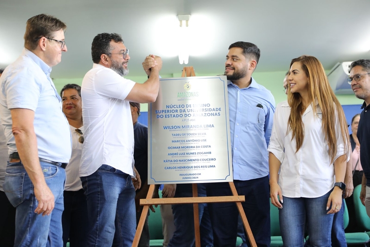 Governador Wilson Lima inaugura núcleo da UEA revitalizado em Apuí