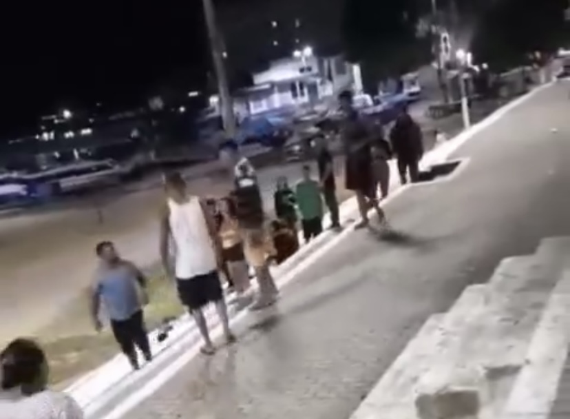 Covardia: mulher é espanc4d4 por ‘valentão’ em praça no AM; veja vídeo