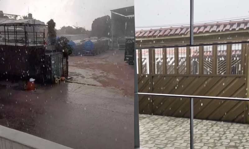 Alívio: depois de muito calor na cidade, chove em Manaus; veja vídeos