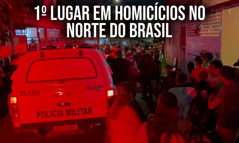 Atlas da Violência: Amazonas lidera taxa de homicídios na região Norte e tem a 2ª maior do Brasil; veja dados
