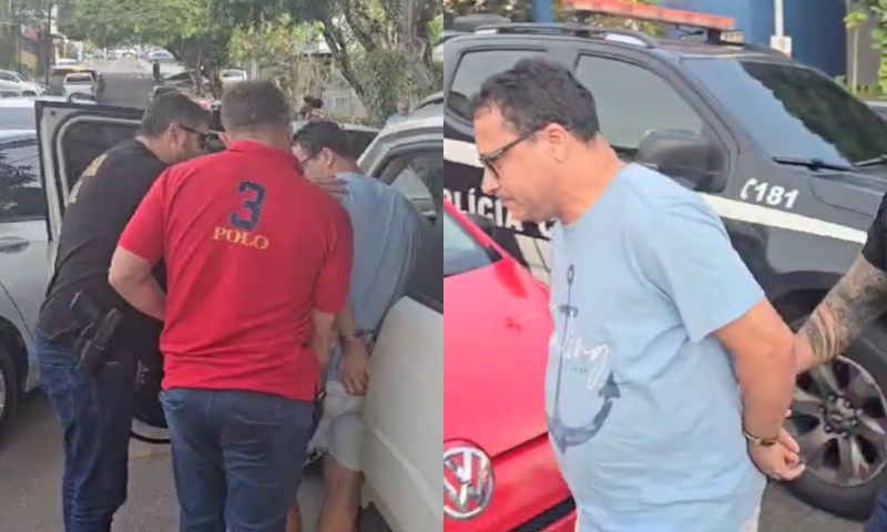 Veja momento que dono de restaurante no Vieiralves é preso suspeito de mandar m4tar empresário