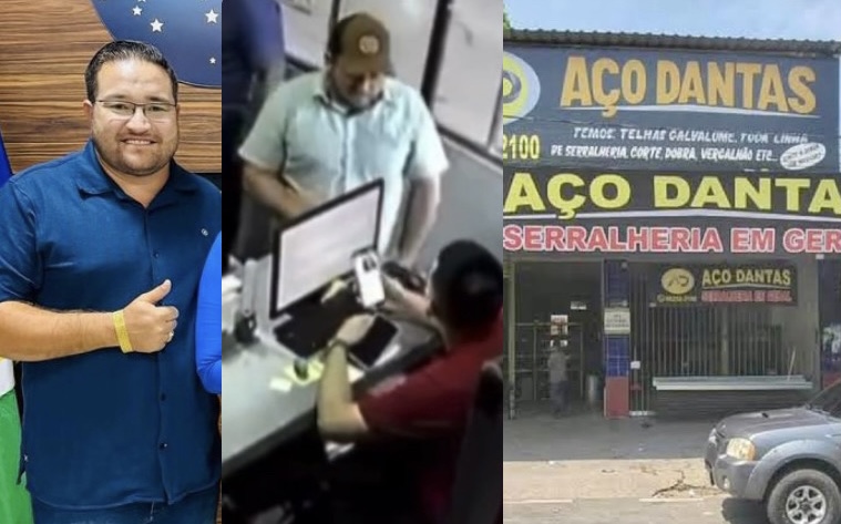 Empresário ‘valentã0’ agrid3 funcionário da empresa Aço Dantas por mexer no celular; veja vídeo