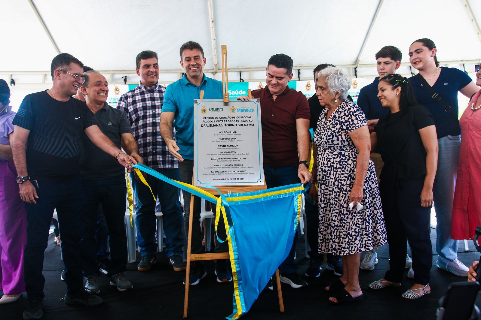 Prefeito David Almeida inaugura novo Caps e amplia rede psicossocial em Manaus