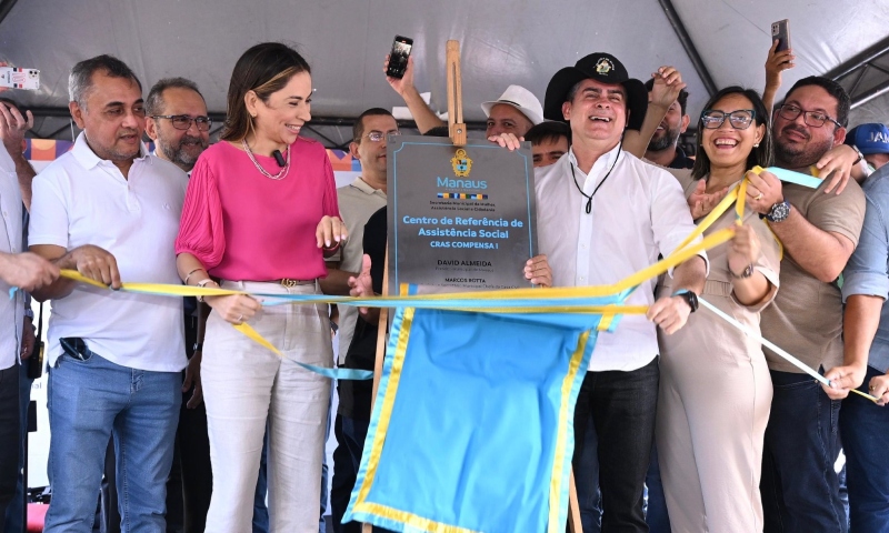 Prefeito David Almeida entrega 15º Cras e amplia acesso ao Cadastro Único na atual gestão