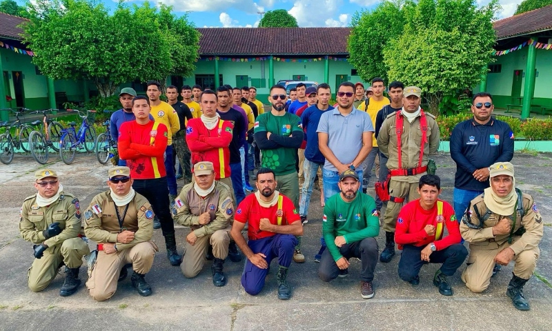 Corpo de Bombeiros capacita de 153 brigadistas para reforçar combate aos incêndios no sul do Amazonas