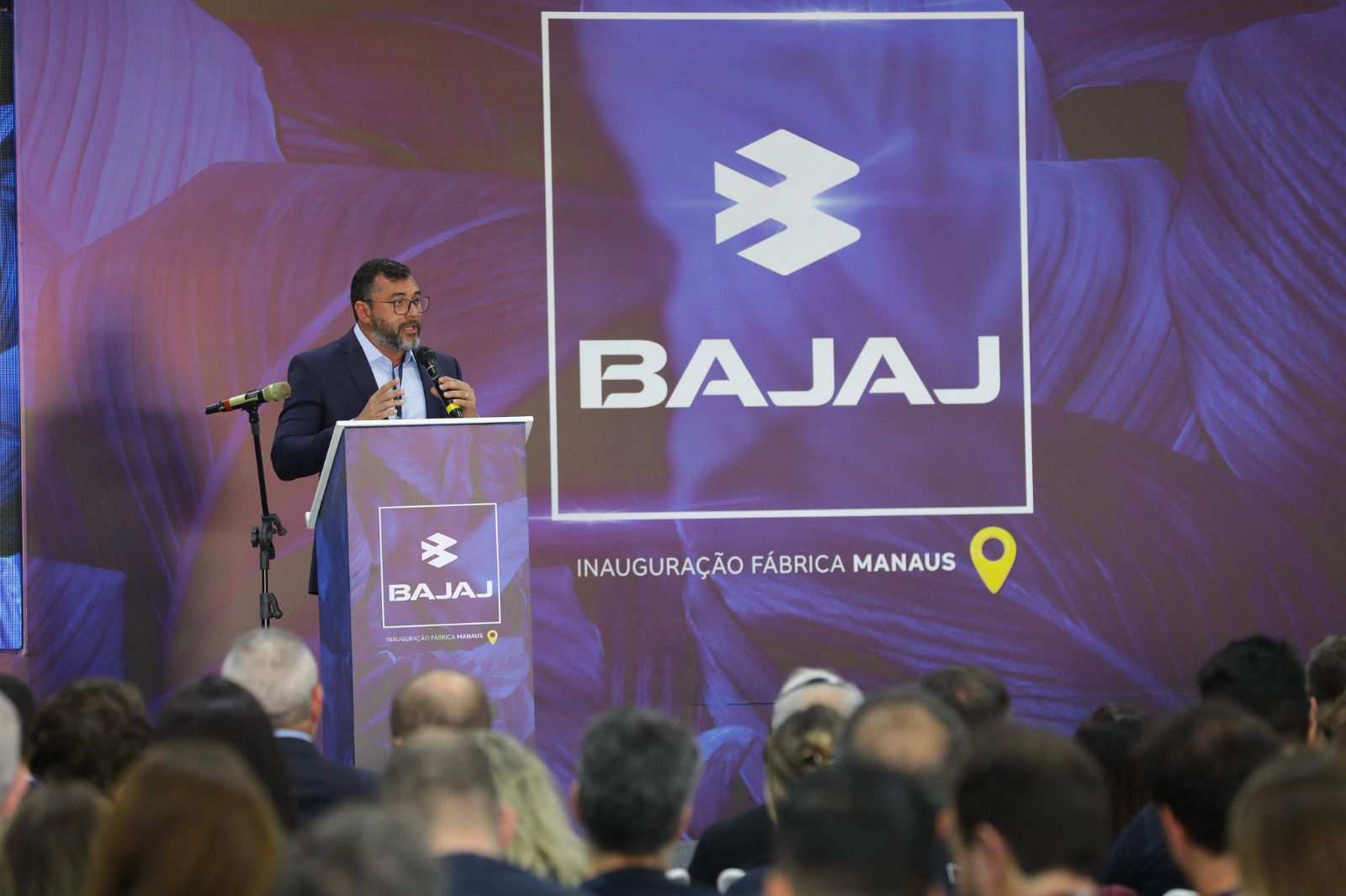 Wilson Lima destaca geração de emprego com chegada da empresa indiana Bajaj no Amazonas