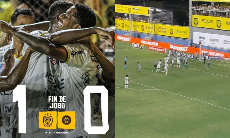 Amazonas FC derrota Coritiba e se distancia da zona de rebaixamento na Série B