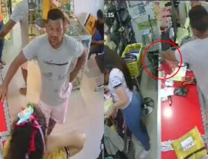 Ladrão se passa por cliente e rouba celular dentro de ótica no bairro São José; veja vídeo