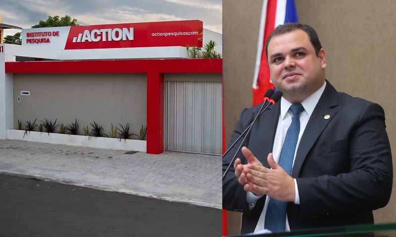 Instituto que possui contrato de R$ 3 milhões na Aleam coloca Roberto Cidade no 3º lugar em pesquisa eleitoral