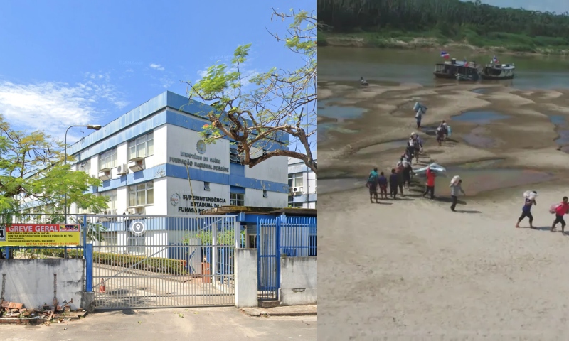 Amazonas pode sofrer ainda mais com a estiagem devido a falta de estrutura na Funasa