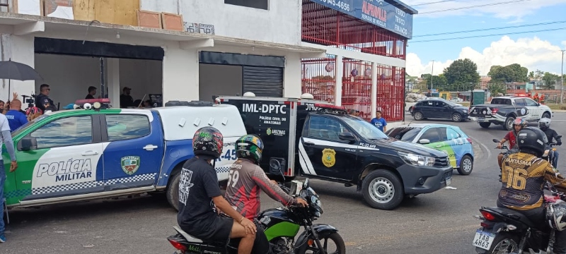 Homem é ex3cutado com mais de 15 t1ros enquanto trabalhava, em Manaus; veja vídeo