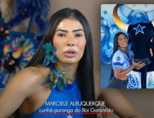 Fantástico gera revolta após dizer que Marciele Albuquerque é cunhã-poranga do Boi Garantido