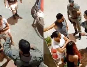 PM manda a real para mulher barraqueira: "tu vai m4tar o teu marido"; veja vídeo