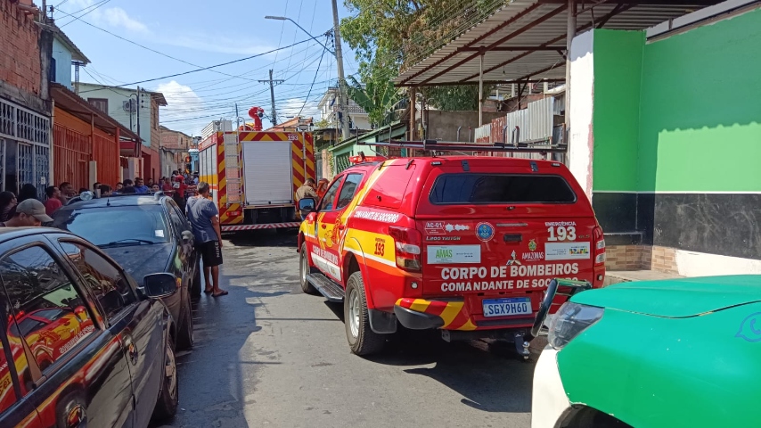 Idosa m0rre carb0nizada durante incêndio em casa na zona Leste de Manaus; veja vídeo