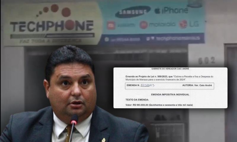 Presidente da CMM, Caio André, destina mais de meio milhão para empresa fantasma e depois volta atrás