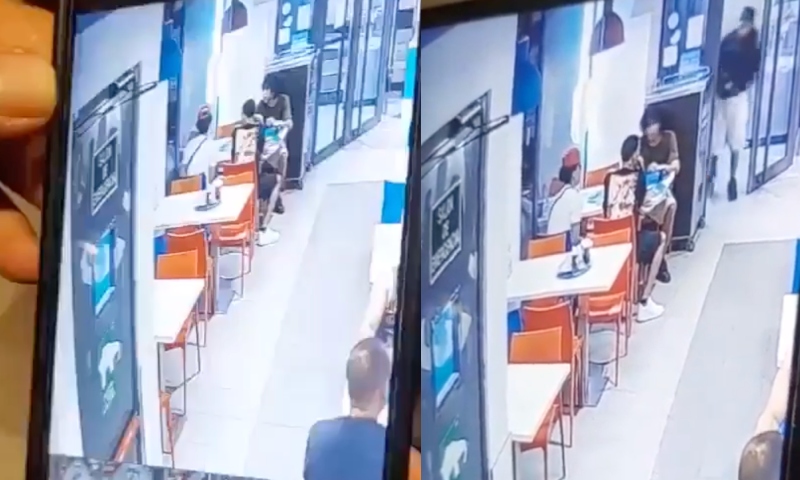 Homem sobrevive após levar t1ros à queim4-roupa dentro de Pizzaria; veja vídeo