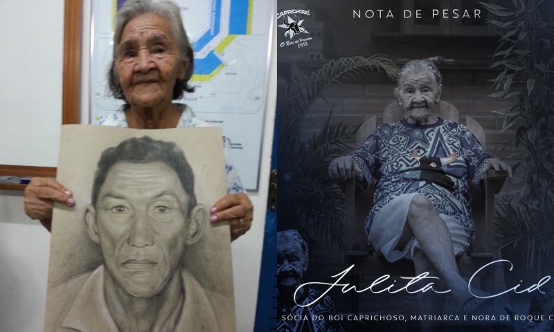 Luto: morre aos 99 anos Julita Cid, sócia do Boi Caprichoso