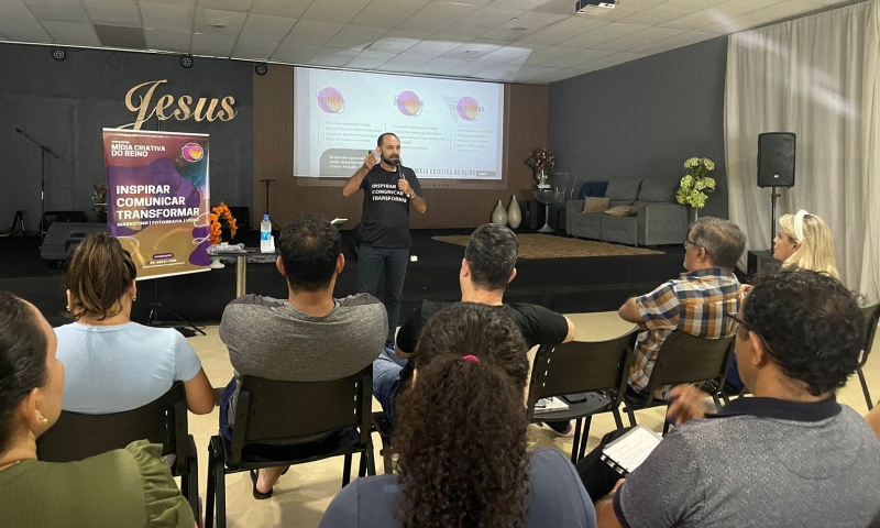 Projeto “Mídia Criativa do Reino” conecta Igrejas ao Mundo Digital