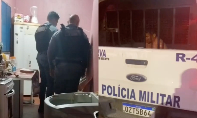 Transtornado de dr0ga, jovem de 23 anos faz mãe e avó reféns em Manaus; veja vídeo