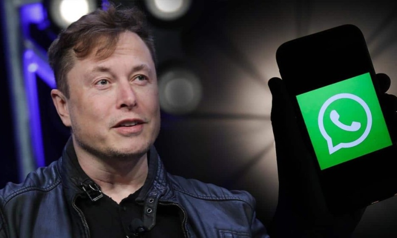 Elon Musk faz grave acusação contra o WhatsApp sobre uso de dados privados