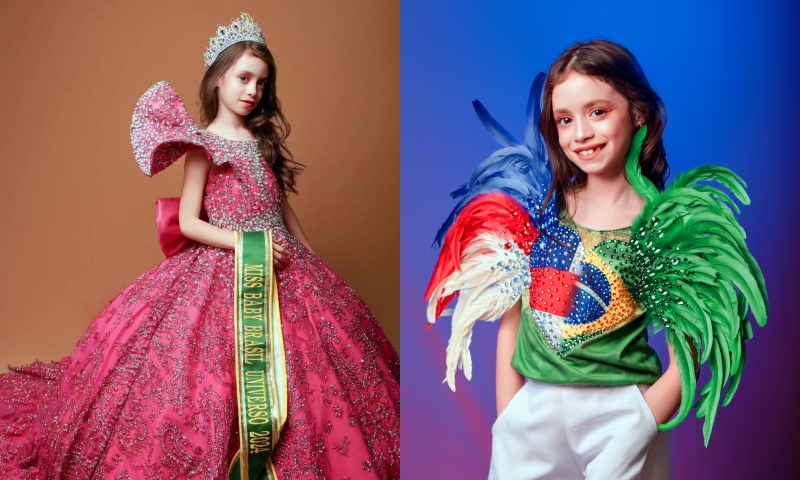 Amazonense Giovanna Torres conquista título de Miss Baby Universo 2024, no Peru
