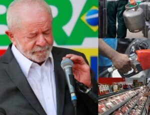 Grave: preço médio da gasolina, gás de cozinha, carne e frango sobe em todo o Brasil este mês