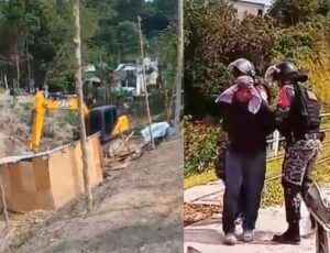 Reintegração de posse em Invasão na Avenida das Torres tem um detido; veja vídeo