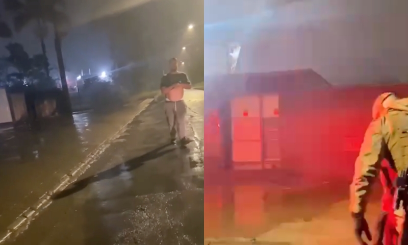 “Efeito Zumbi”: durante surto de dr0gas, homem p4rte para c1ma da polícia e termina na pedra do IML; veja vídeo