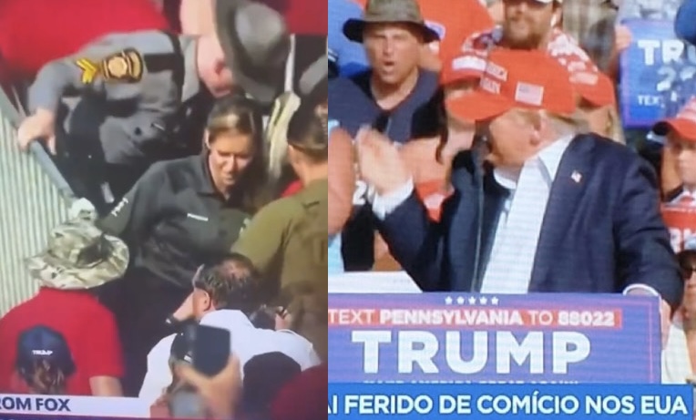 Urgente: suposto atirad0r de Trump foi mort0, afirma imprensa norte-americana