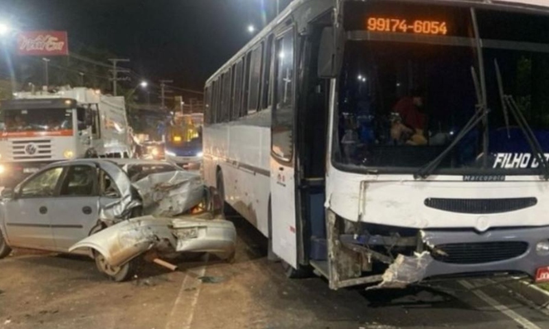 Integrantes de quadrilha junina ficam feridos durante acidente em Manaus
