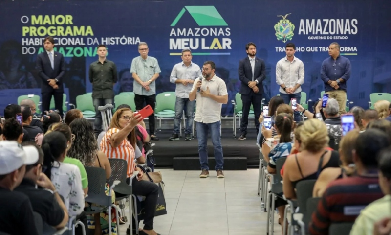 Governador Wilson Lima anuncia convocação dos primeiros 500 pré-cadastrados no Amazonas meu Lar
