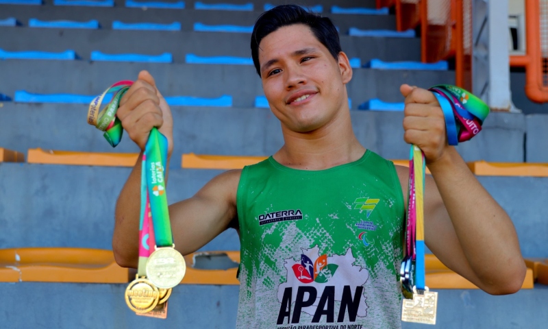Bolsa Esporte Estadual: Paratleta sonha com um futuro Paralímpico