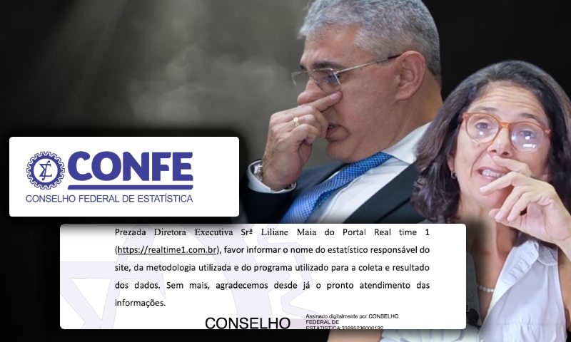 Conselho Federal de Estatística cobra informações de site ligado a Durango Duarte após falsas análises eleitorais