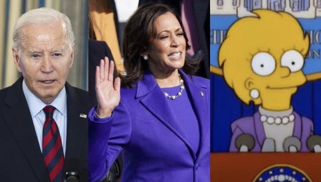 ‘Os Simpsons Previram’: Biden desiste de reeleição e apoia Kamala Harris