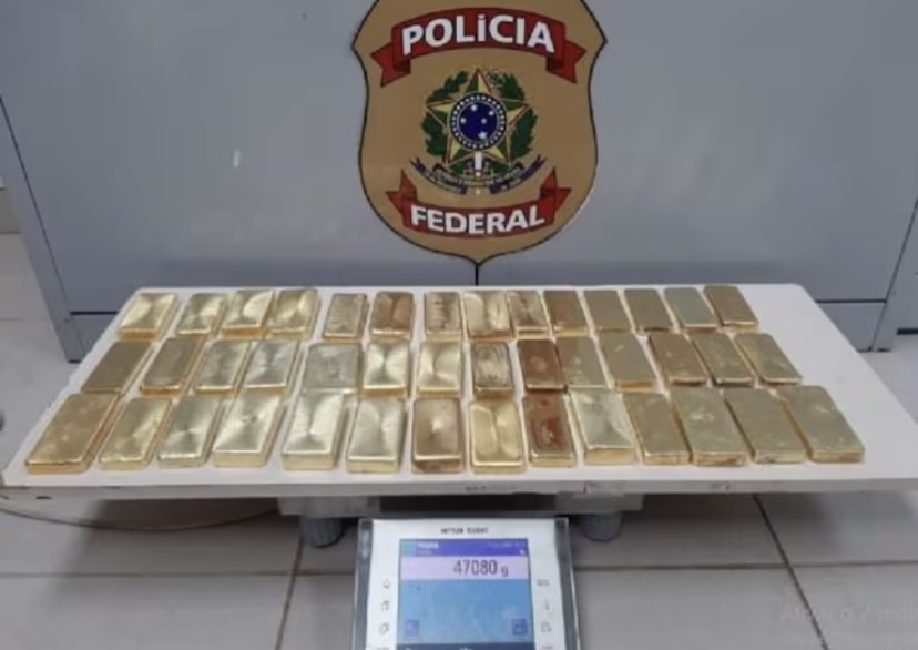 Ministério da Justiça leiloa barras de ouro apreendidas pela PF no Amazonas