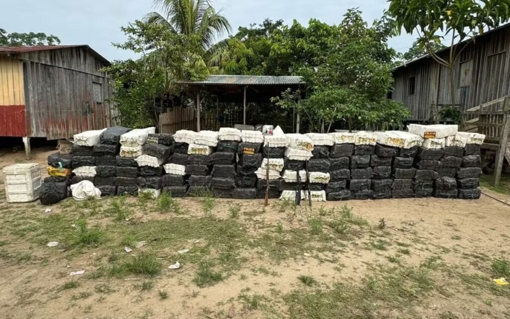 Mega Operação: PF realiza a maior apreensão de cocaína da história do Amazonas