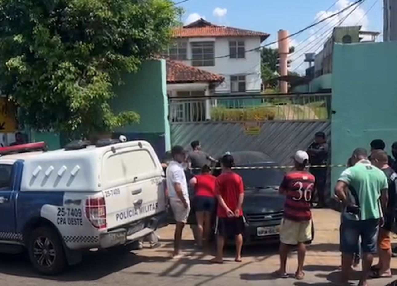Urgente: vigia de escola é €x€cutado na frente do filho no São Jorge