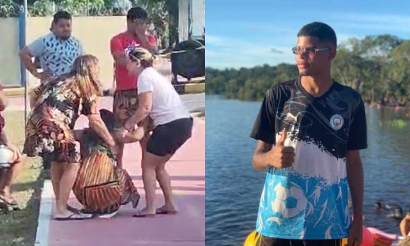 Mãe se desespera ao ver que filho m0rreu em acidente na Ponta Negra; saiba quem era