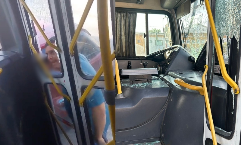 “Brabão” no trânsito puxa arm4 e d1spara contra motorista e passageiros de ônibus em Manaus; veja vídeo