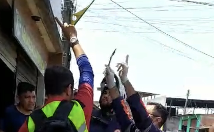 Homem é eletrocut4d0 ao tentar fazer ‘Gato’ na zona Leste de Manaus; veja vídeo