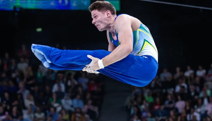 Diogo Soares avança à final da ginástica artística masculina em Paris