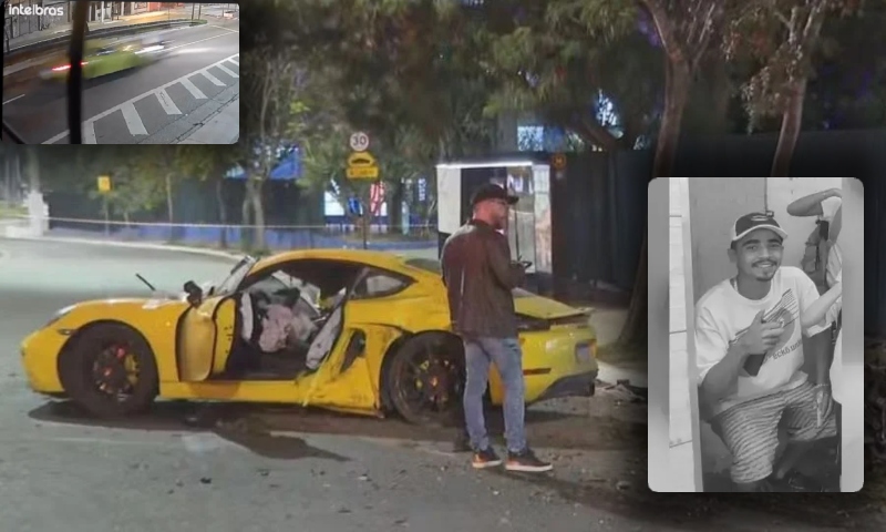 Playboy atr0pela e m4ta entregador de aplicativo após brig4 de trânsito: “quebrou meu retrovisor”; veja vídeo