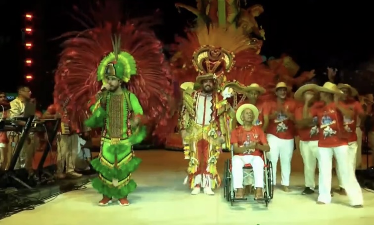 Criador de ‘É Tic Tic Tac’ é homenageado pelo Garantido no Festival de Parintins