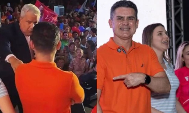 Sikera Júnior elogia comprometimento de David Almeida em convenção lotada: “missão dada é missão cumprida”